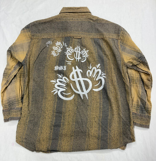 "Many Blessings" Flannel 4 (Large)