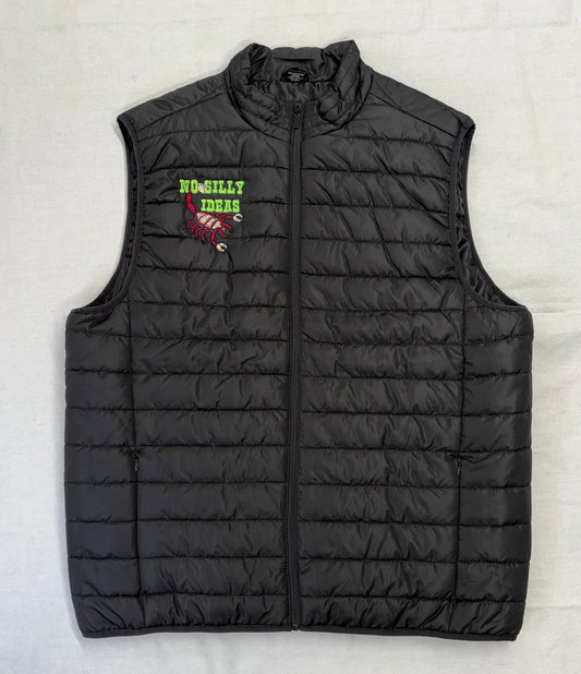 Don't Mess Upcycled Puffer Vest