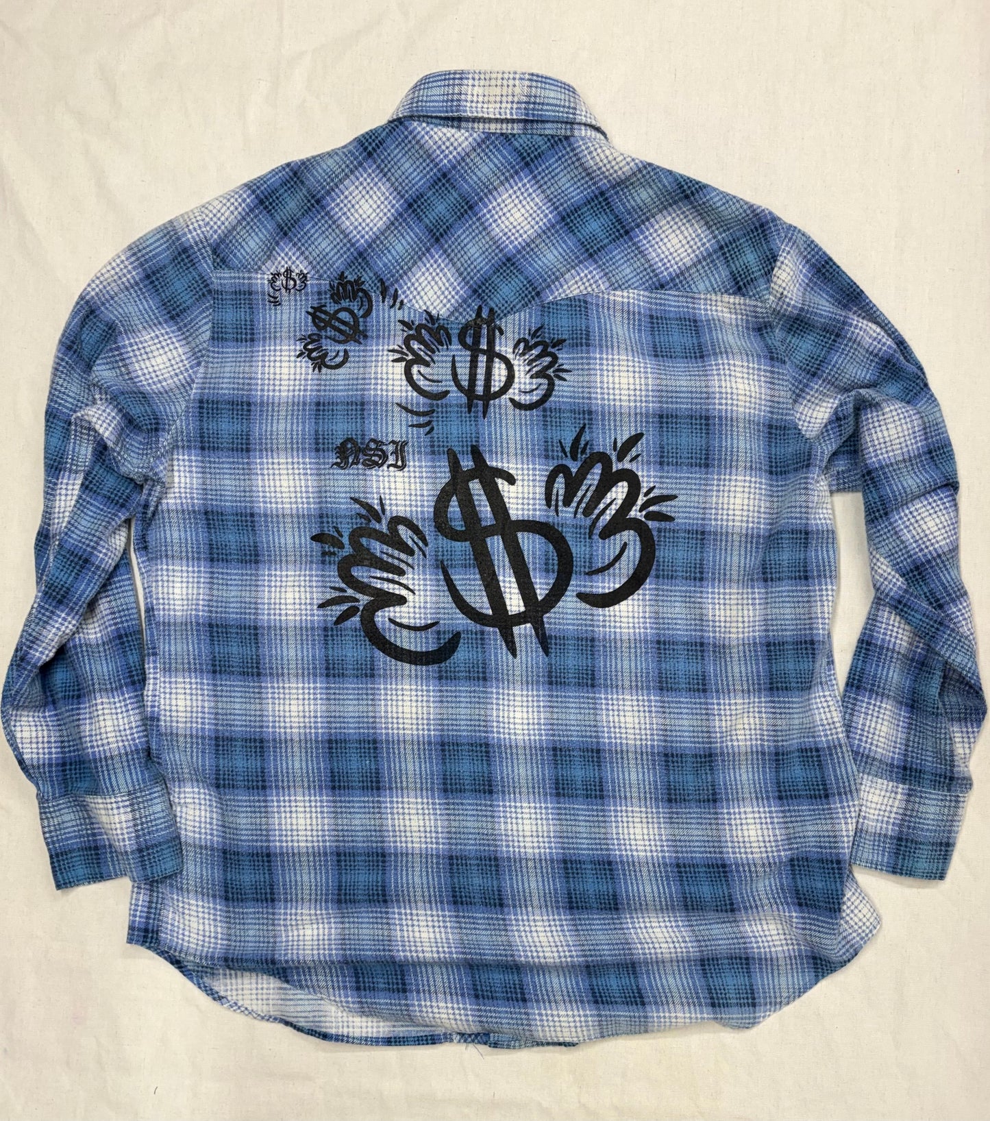 "Many Blessings" Flannel 7 (X Large)