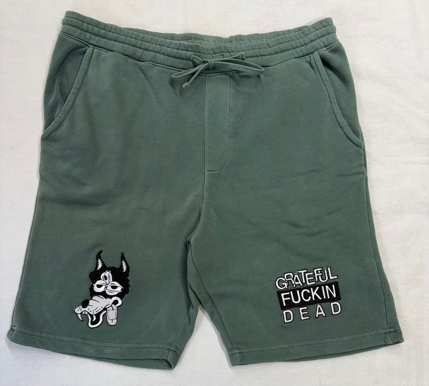Grateful F***in Dead Sweat Shorts