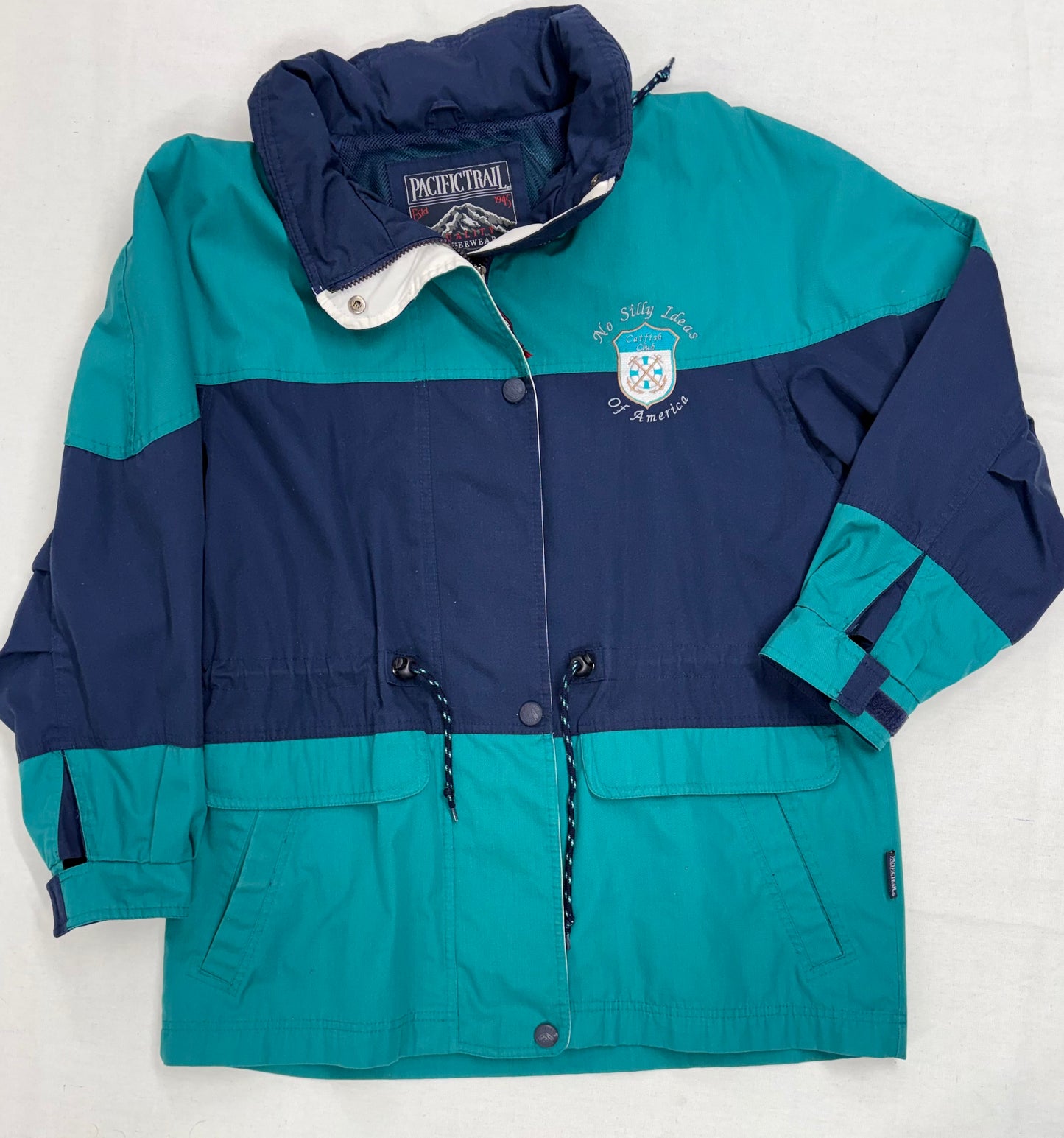 8-Bit Catfish Vintage Upcycled Jacket