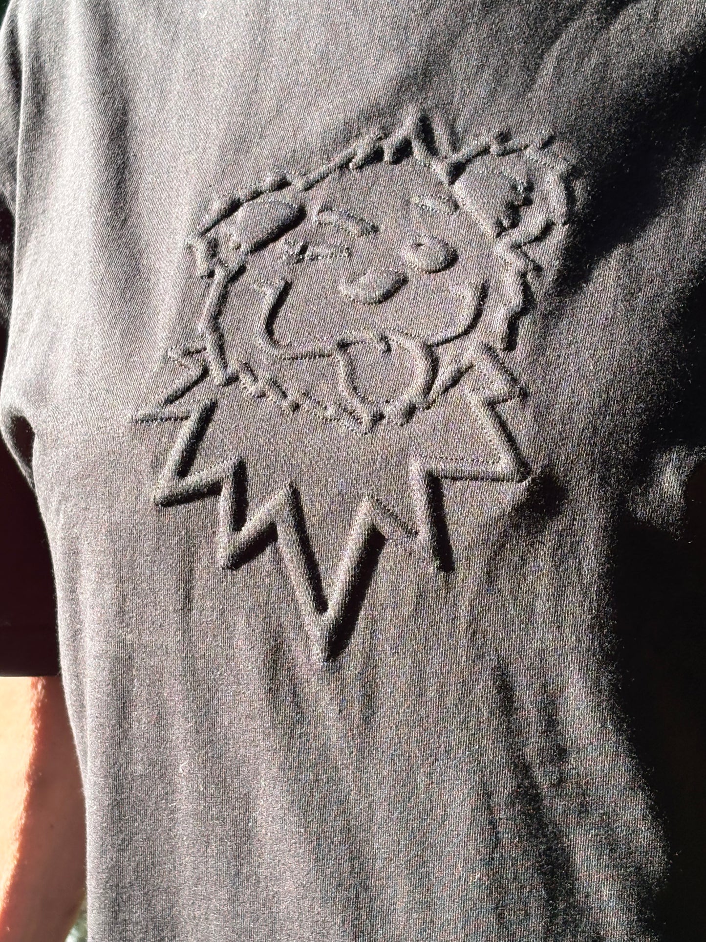 **Pre Sale** BEAR HEAD embossed embroidery T shirt