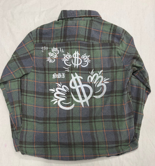 "Many Blessings" Flannel 8 (X Large)