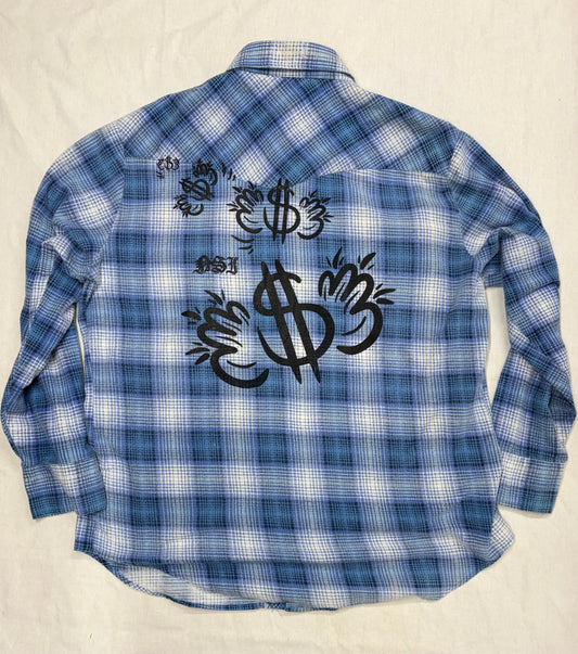 "Many Blessings" Flannel 7 (X Large)