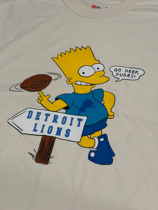*Vintage inspired Bart Lions Ivory T