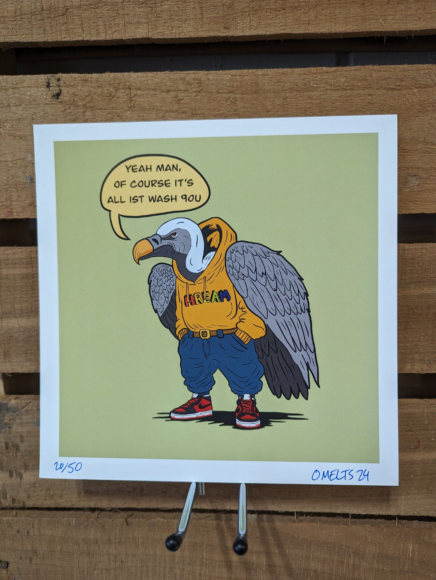Culture Vulture Print