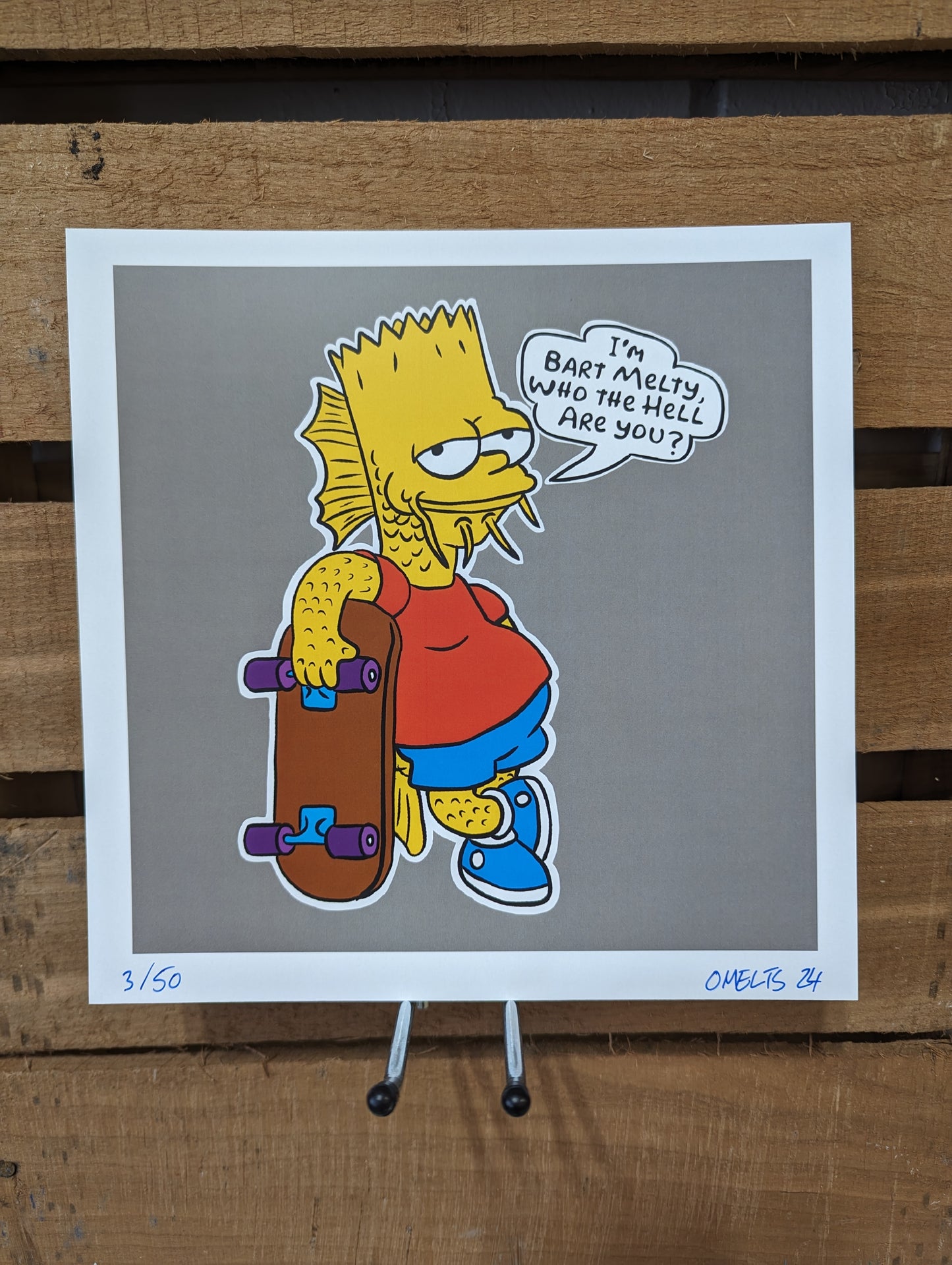 Who The Hell Are You? Print