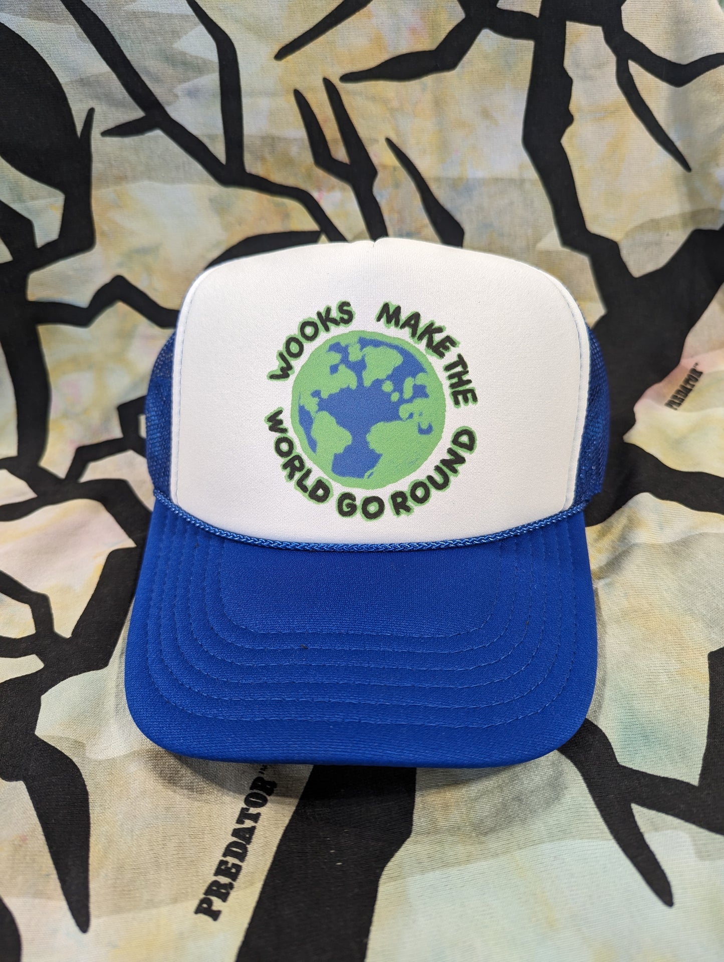 Wooks Make The World Go Round Trucker Hat