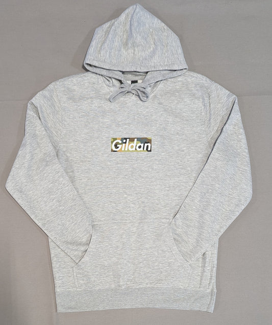 Camo Gildan Box Logo Hoodie
