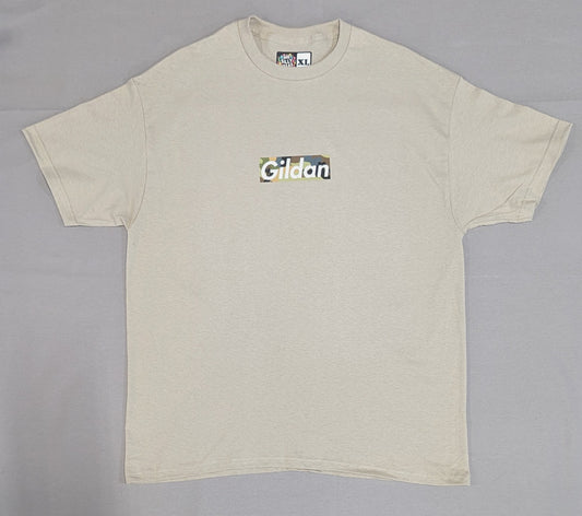 Camo Gildan Box Logo Tee