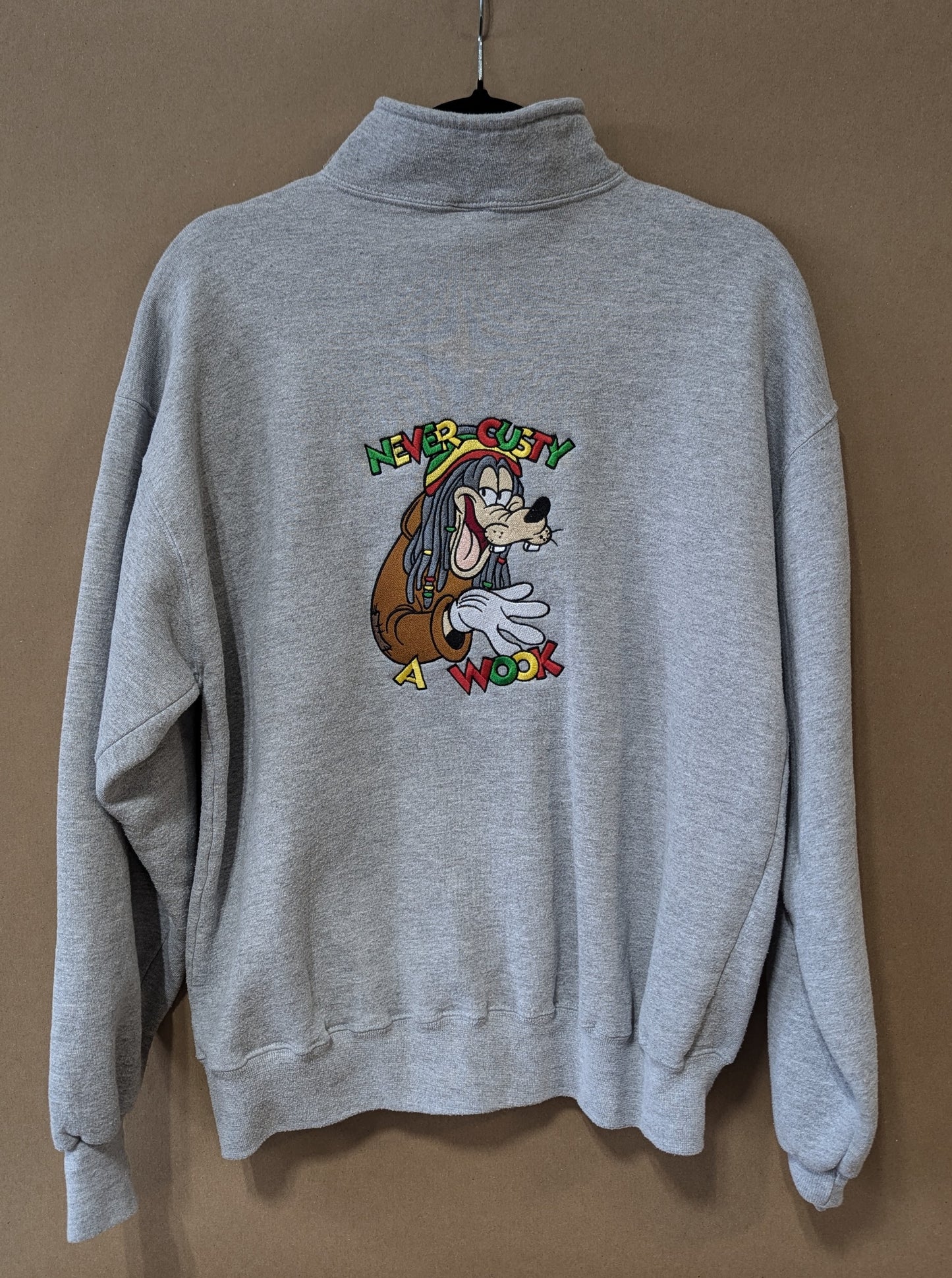 Goofy Wook Vintage Rustle Quarter Zip (Large)
