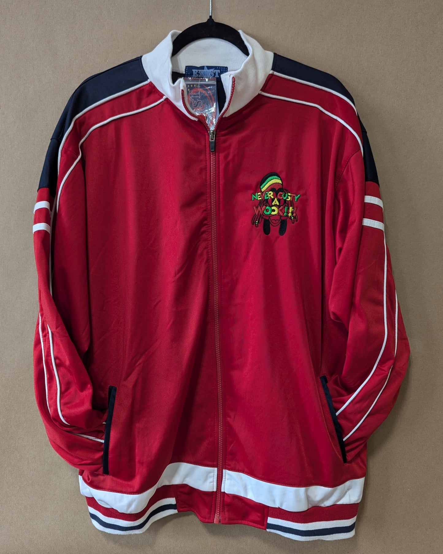 Goofy Wook Early 2000s Track Jacket (Large)