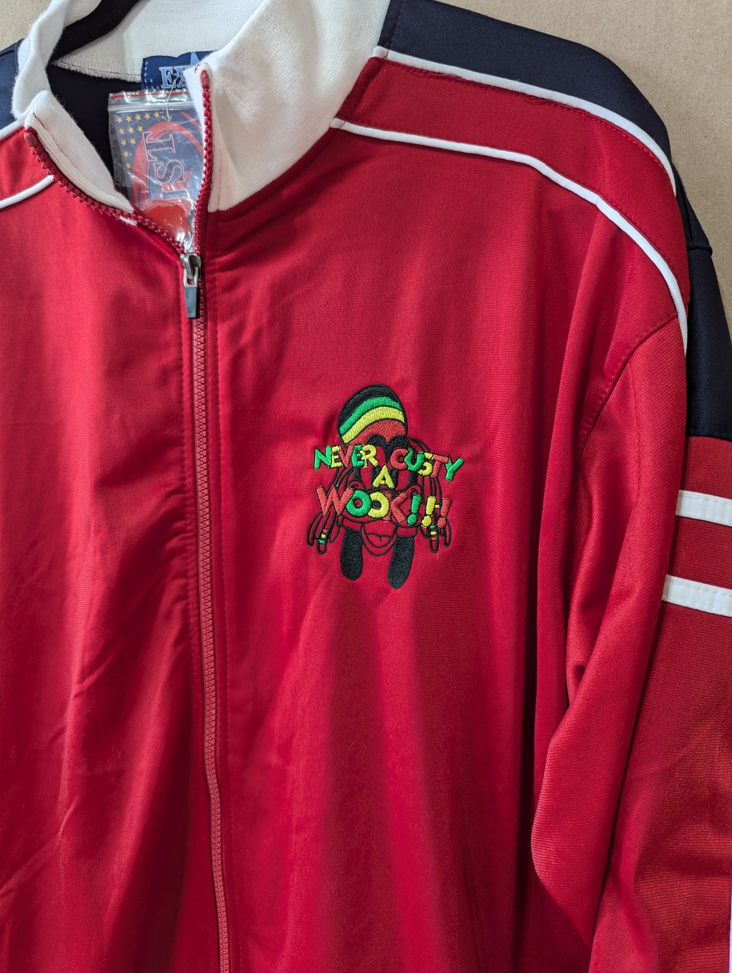 Goofy Wook Early 2000s Track Jacket (Large)