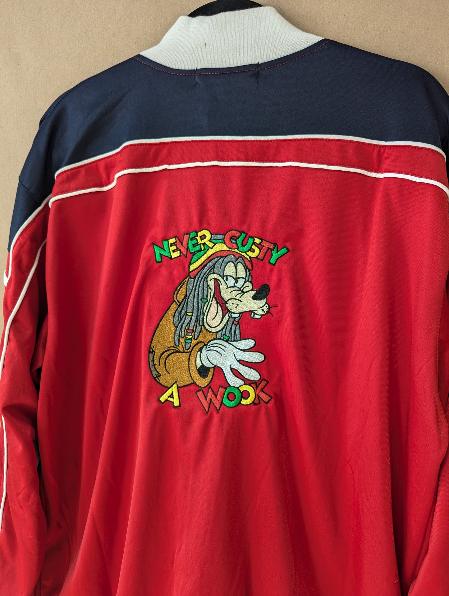Goofy Wook Early 2000s Track Jacket (Large)